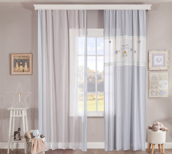 Vorhang BABYBLUE Gardine 160x260