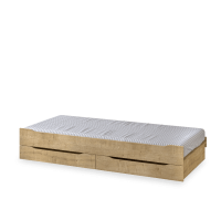 Vorschau: Umbaubares Multifunktion Kinder Hochbett STUDIO natur mit Gästebett und Schubkasten Vorschau: Umbaubares Multifunktion Kinder Hochbett STUDIO natur mit Gästebett und Schubkasten
