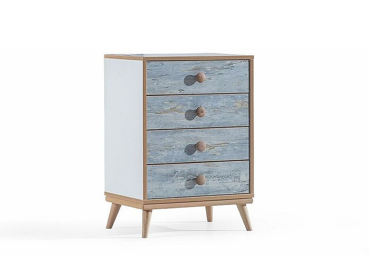 AQUASI Wäschekommode mit 4 Schubladen | TrauM-Möbel.com