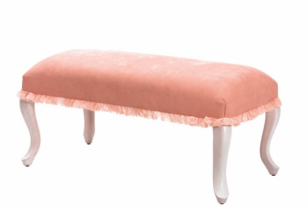 Sitzbank Hocker DREAM rosa, 92cm