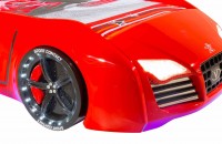 Vorschau: Autobett mit Matratze TURBO V8 SPORT rot mit Fernbedienung zum Sparpreis Vorschau: Autobett mit Matratze TURBO V8 SPORT rot mit Fernbedienung zum Sparpreis