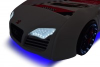 Vorschau: SPAR-SET Autobett TURBO V8 SPORT weiß mit Matratze Vorschau: SPAR-SET Autobett TURBO V8 SPORT weiß mit Matratze