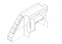 Vorschau: Compact Hochbett K5 für mehr Platz im Kinderzimmer Vorschau: Compact Hochbett K5 für mehr Platz im Kinderzimmer
