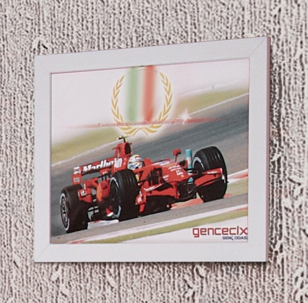 Wandbild Turbo weiss small Picture