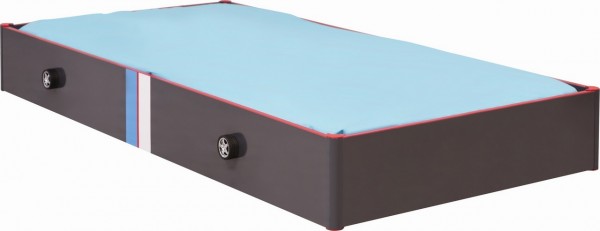 Bettschubkasten Racer in anthrazit