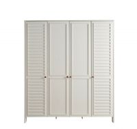 Vorschau: Kleiderschrank Inci in creme mit Strucktur Vorschau: Kleiderschrank Inci in creme mit Strucktur
