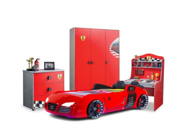 Autobettzimmer Racecup mit Turbo V8 Autobettzimmer Racecup mit Turbo V8