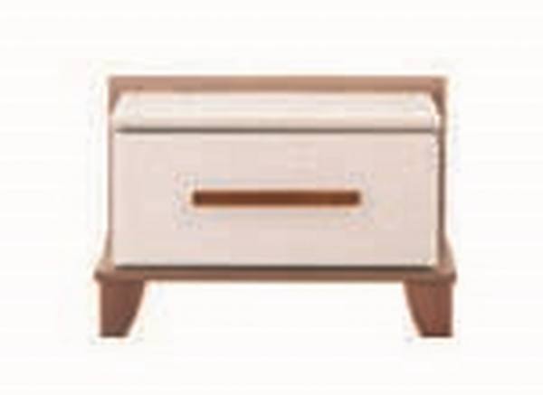Nachtkonsole FLORA beige, braun