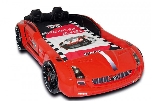 Autobett ROADSTER SPORT rot mit Sportpack Autobett ROADSTER SPORT rot mit Sportpack