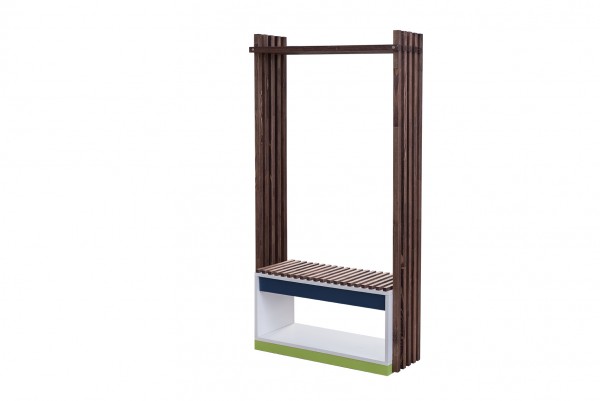 Garderobe FUSSBALL weiß