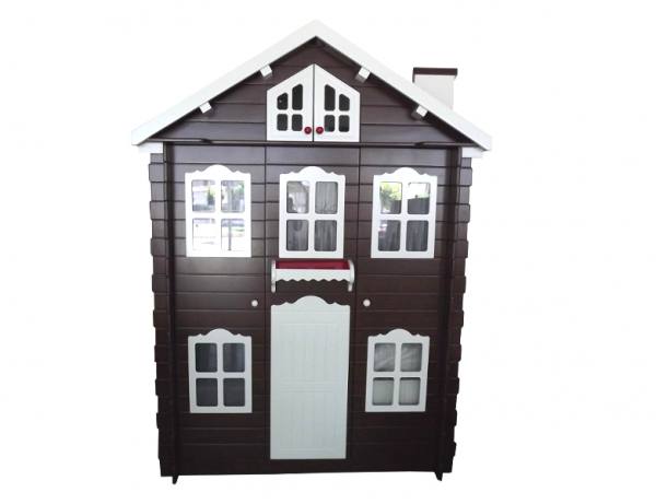 Kleiderschrank MY FARM 3-türig braun, weiß