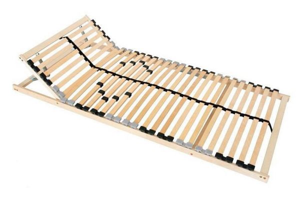 7-Zonen Lattenrost 90x200cm ERGO mit Kopfverstellung und Härtegrad