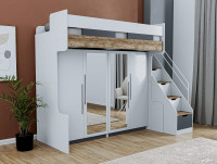 Vorschau: COMPACT Kleiderschrank 2 türig mit Spiegel Vorschau: COMPACT Kleiderschrank 2 türig mit Spiegel
