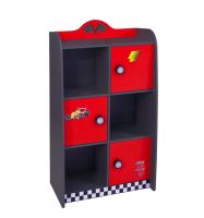 Vorschau: Bücherregal RACER rot Vorschau: Bücherregal RACER rot